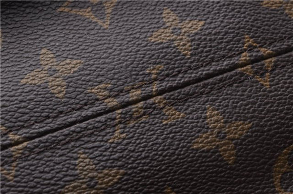 Authentic Louis Vuitton Monogram Sac Plat Hand Bag M51140 LV 4172D