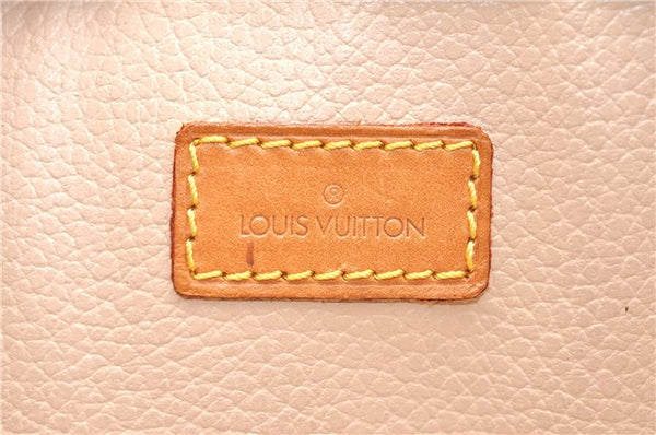 Authentic Louis Vuitton Monogram Sac Plat Hand Bag M51140 LV 4172D