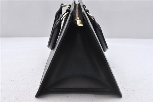Authentic Louis Vuitton Epi Sac Triangle Hand Bag Black M52092 LV 4173D