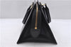 Authentic Louis Vuitton Epi Sac Triangle Hand Bag Black M52092 LV 4173D