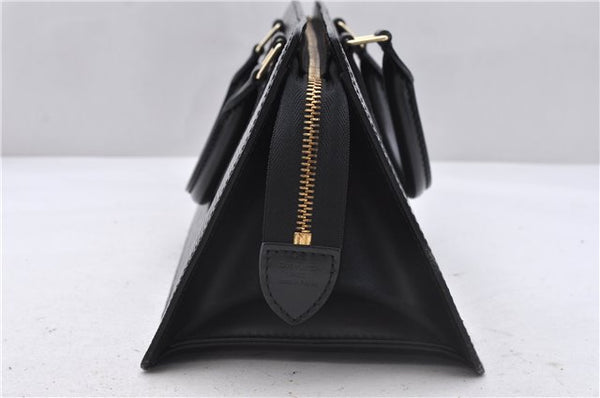 Authentic Louis Vuitton Epi Sac Triangle Hand Bag Black M52092 LV 4173D