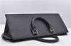 Authentic Louis Vuitton Epi Sac Triangle Hand Bag Black M52092 LV 4173D