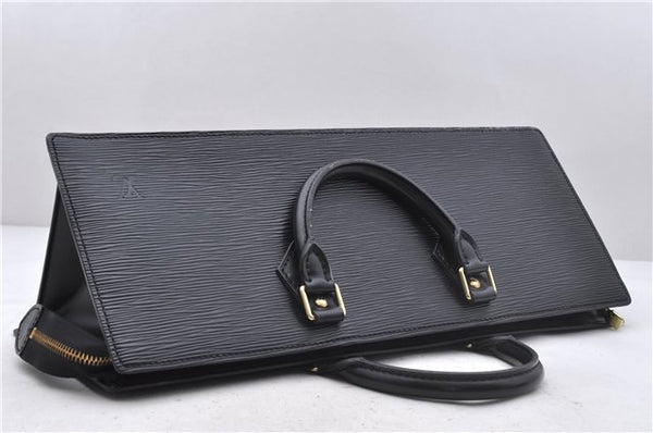 Authentic Louis Vuitton Epi Sac Triangle Hand Bag Black M52092 LV 4173D