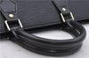 Authentic Louis Vuitton Epi Sac Triangle Hand Bag Black M52092 LV 4173D