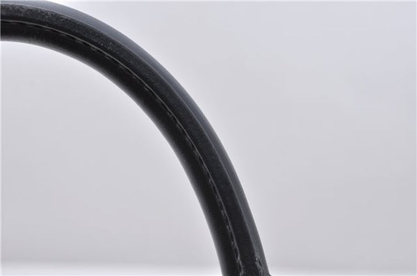 Authentic Louis Vuitton Epi Sac Triangle Hand Bag Black M52092 LV 4173D