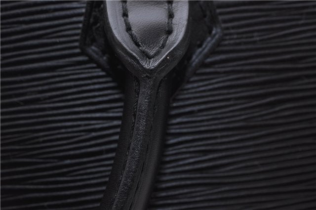 Authentic Louis Vuitton Epi Sac Triangle Hand Bag Black M52092 LV 4173D