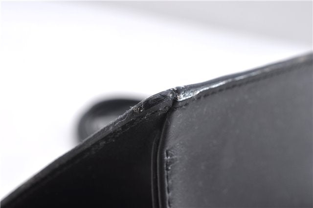 Authentic Louis Vuitton Epi Sac Triangle Hand Bag Black M52092 LV 4173D