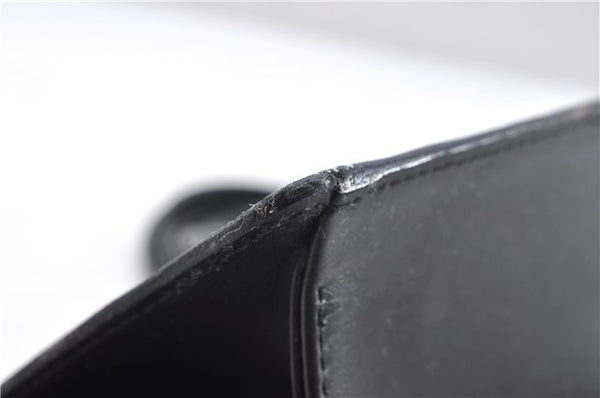 Authentic Louis Vuitton Epi Sac Triangle Hand Bag Black M52092 LV 4173D