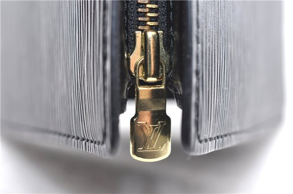 Authentic Louis Vuitton Epi Sac Triangle Hand Bag Black M52092 LV 4173D