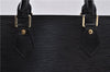 Authentic Louis Vuitton Epi Sac Triangle Hand Bag Black M52092 LV 4173D