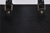 Authentic Louis Vuitton Epi Sac Triangle Hand Bag Black M52092 LV 4173D