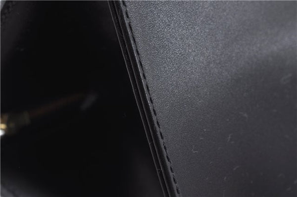 Authentic Louis Vuitton Epi Sac Triangle Hand Bag Black M52092 LV 4173D