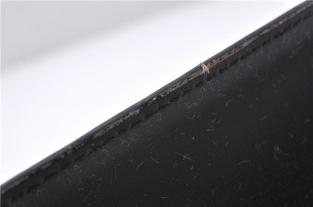 Authentic Louis Vuitton Epi Sac Triangle Hand Bag Black M52092 LV 4173D