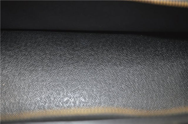 Authentic Louis Vuitton Epi Sac Triangle Hand Bag Black M52092 LV 4173D