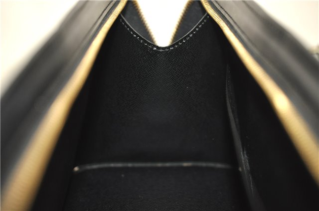 Authentic Louis Vuitton Epi Sac Triangle Hand Bag Black M52092 LV 4173D