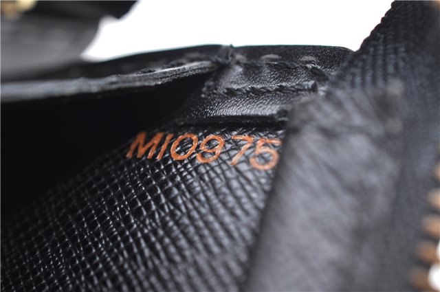 Authentic Louis Vuitton Epi Sac Triangle Hand Bag Black M52092 LV 4173D