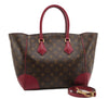 Authentic Louis Vuitton Monogram Phoenix MM M41541 2Way Shoulder Hand Bag 4173F