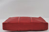 Authentic Louis Vuitton Epi Porte Documents Voyage Briefcase Red M54477 LV 4174I