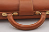 Authentic Louis Vuitton Epi Serviette Fermoir Briefcase Brown M54358 LV 4175I