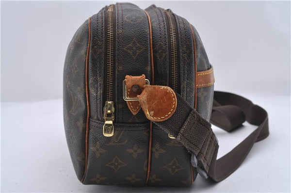 Auth Louis Vuitton Monogram Reporter PM Shoulder Cross Body Bag M45254 LV 4176D