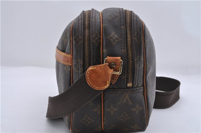 Auth Louis Vuitton Monogram Reporter PM Shoulder Cross Body Bag M45254 LV 4176D