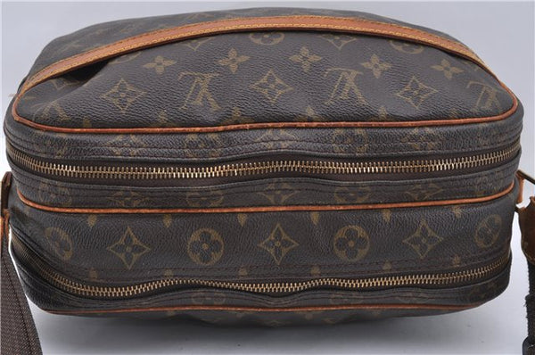 Auth Louis Vuitton Monogram Reporter PM Shoulder Cross Body Bag M45254 LV 4176D