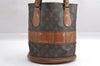Authentic Louis Vuitton Monogram Bucket PM Shoulder Tote Bag USA Model LV 4176I