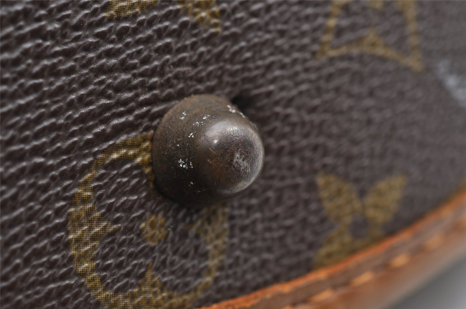 Authentic Louis Vuitton Monogram Bucket PM Shoulder Tote Bag USA Model LV 4176I