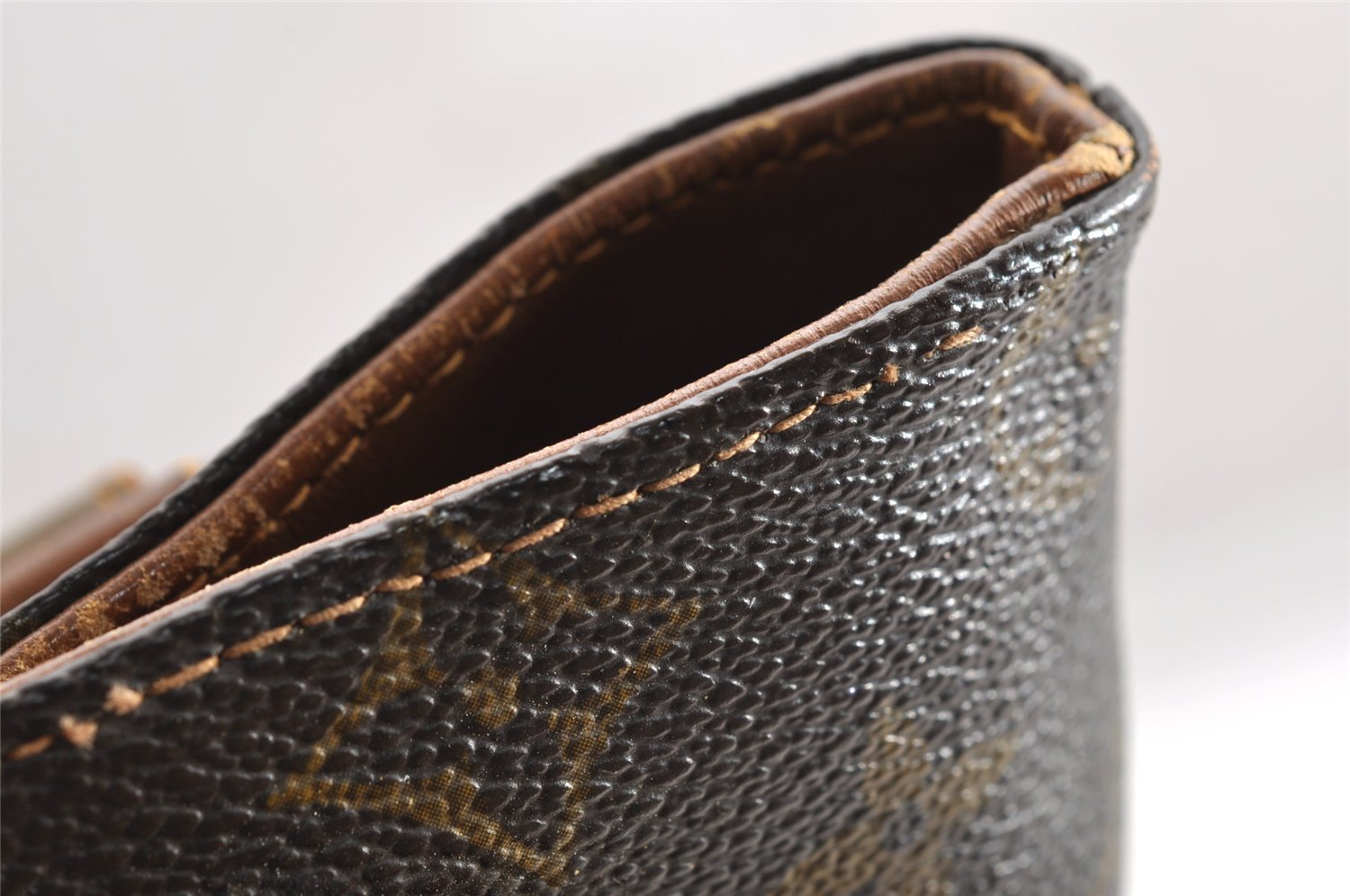 Authentic Louis Vuitton Monogram Bucket PM Shoulder Tote Bag USA Model LV 4176I