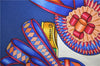 Authentic HERMES Carre 90 Scarf "LES RUBANS DU CHEVAL" Silk Blue 4177E