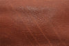 Authentic GUCCI Bamboo Shoulder Cross Body Bag Purse Leather Brown Junk 4177I