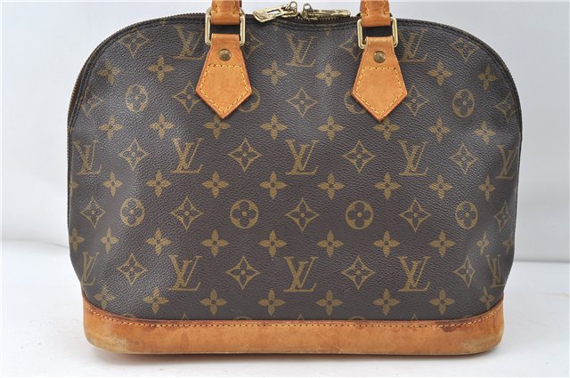 Authentic Louis Vuitton Monogram Alma Hand Bag Purse M51130 LV 4179D