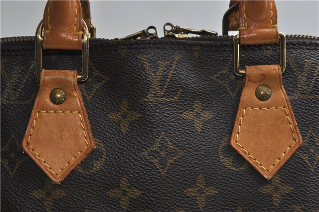 Authentic Louis Vuitton Monogram Alma Hand Bag Purse M51130 LV 4179D