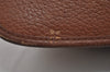 Authentic Burberrys Vintage Leather Shoulder Cross Body Bag Purse Brown 4179I