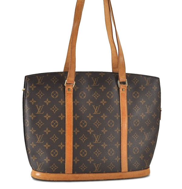 Authentic Louis Vuitton Monogram Babylone Shoulder Tote Bag M51102 LV 4180D