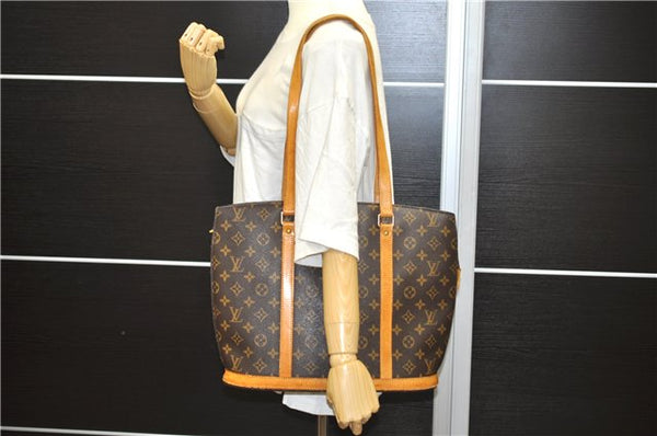 Authentic Louis Vuitton Monogram Babylone Shoulder Tote Bag M51102 LV 4180D