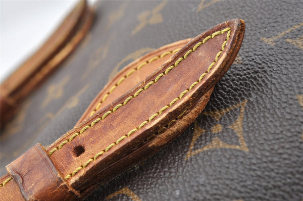 Authentic Louis Vuitton Monogram Bucket PM Shoulder Tote Bag M42238 Junk 4180I