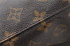 Authentic Louis Vuitton Monogram Bucket PM Shoulder Tote Bag M42238 Junk 4180I