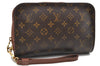 Authentic Louis Vuitton Monogram Orsay Clutch Hand Bag Purse M51790 LV 4181D