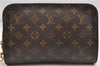 Authentic Louis Vuitton Monogram Orsay Clutch Hand Bag Purse M51790 LV 4181D