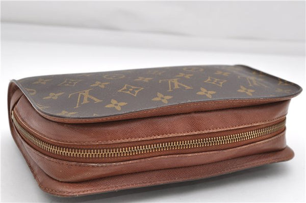 Authentic Louis Vuitton Monogram Orsay Clutch Hand Bag Purse M51790 LV 4181D