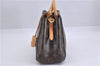 Authentic Louis Vuitton Monogram Montaigne BB 2Way Hand Bag M41055 LV 4181F