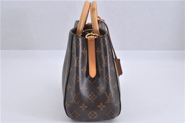 Authentic Louis Vuitton Monogram Montaigne BB 2Way Hand Bag M41055 LV 4181F