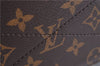 Authentic Louis Vuitton Monogram Montaigne BB 2Way Hand Bag M41055 LV 4181F