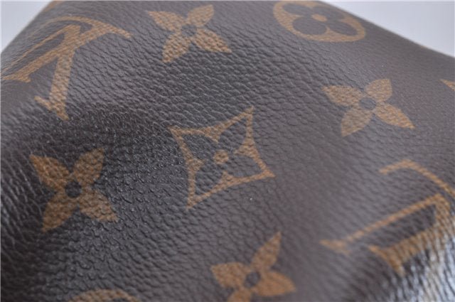 Authentic Louis Vuitton Monogram Montaigne BB 2Way Hand Bag M41055 LV 4181F