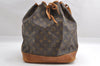 Authentic Louis Vuitton Monogram Noe Shoulder Drawstring Bag Old Model LV 4181I