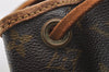 Authentic Louis Vuitton Monogram Noe Shoulder Drawstring Bag Old Model LV 4181I