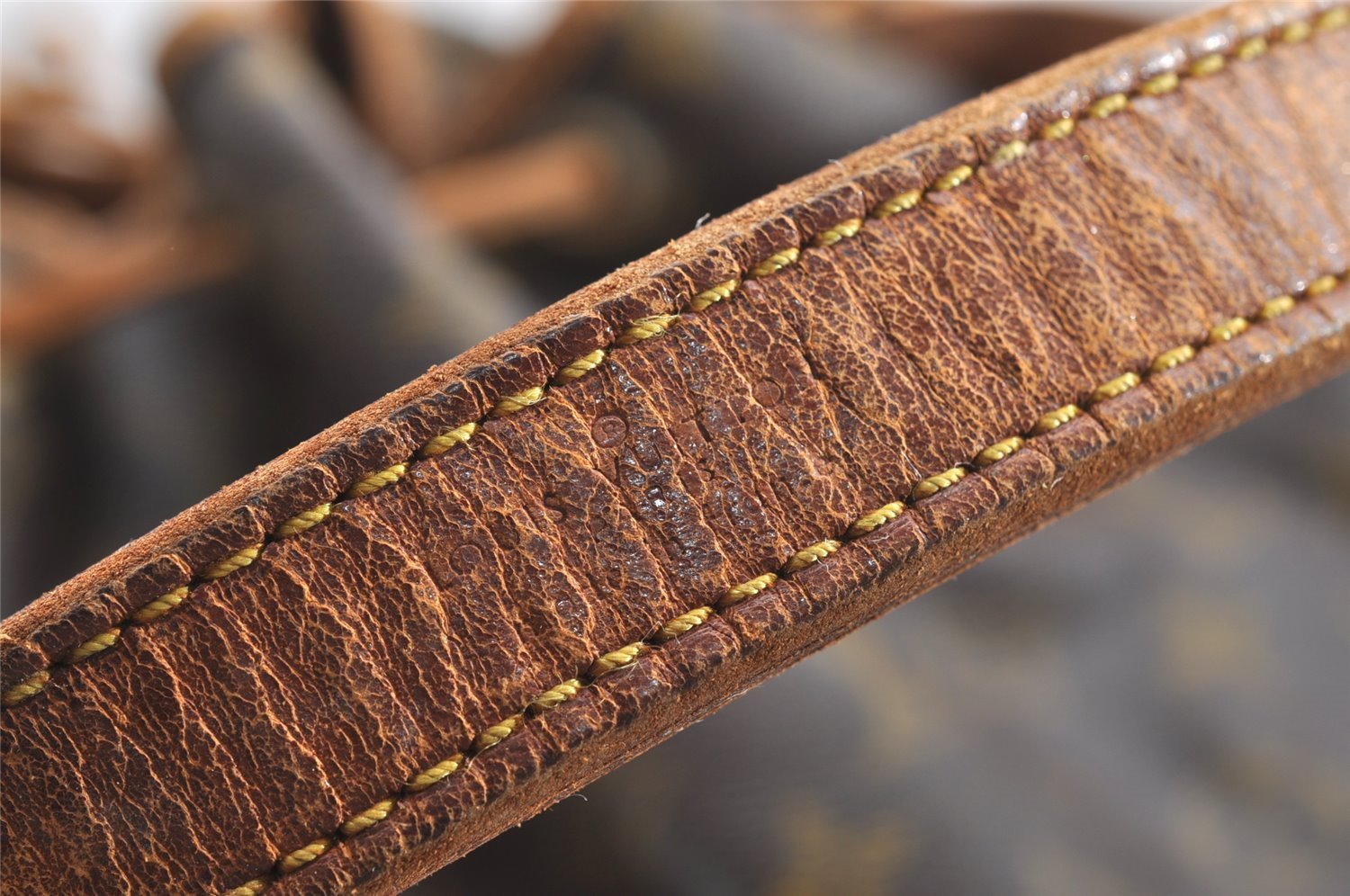 Authentic Louis Vuitton Monogram Noe Shoulder Drawstring Bag Old Model LV 4181I