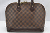 Authentic Louis Vuitton Damier Alma Hand Bag Purse N51131 LV 4182F
