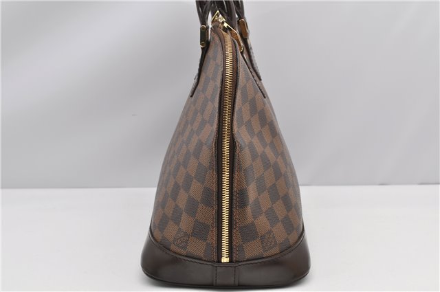 Authentic Louis Vuitton Damier Alma Hand Bag Purse N51131 LV 4182F